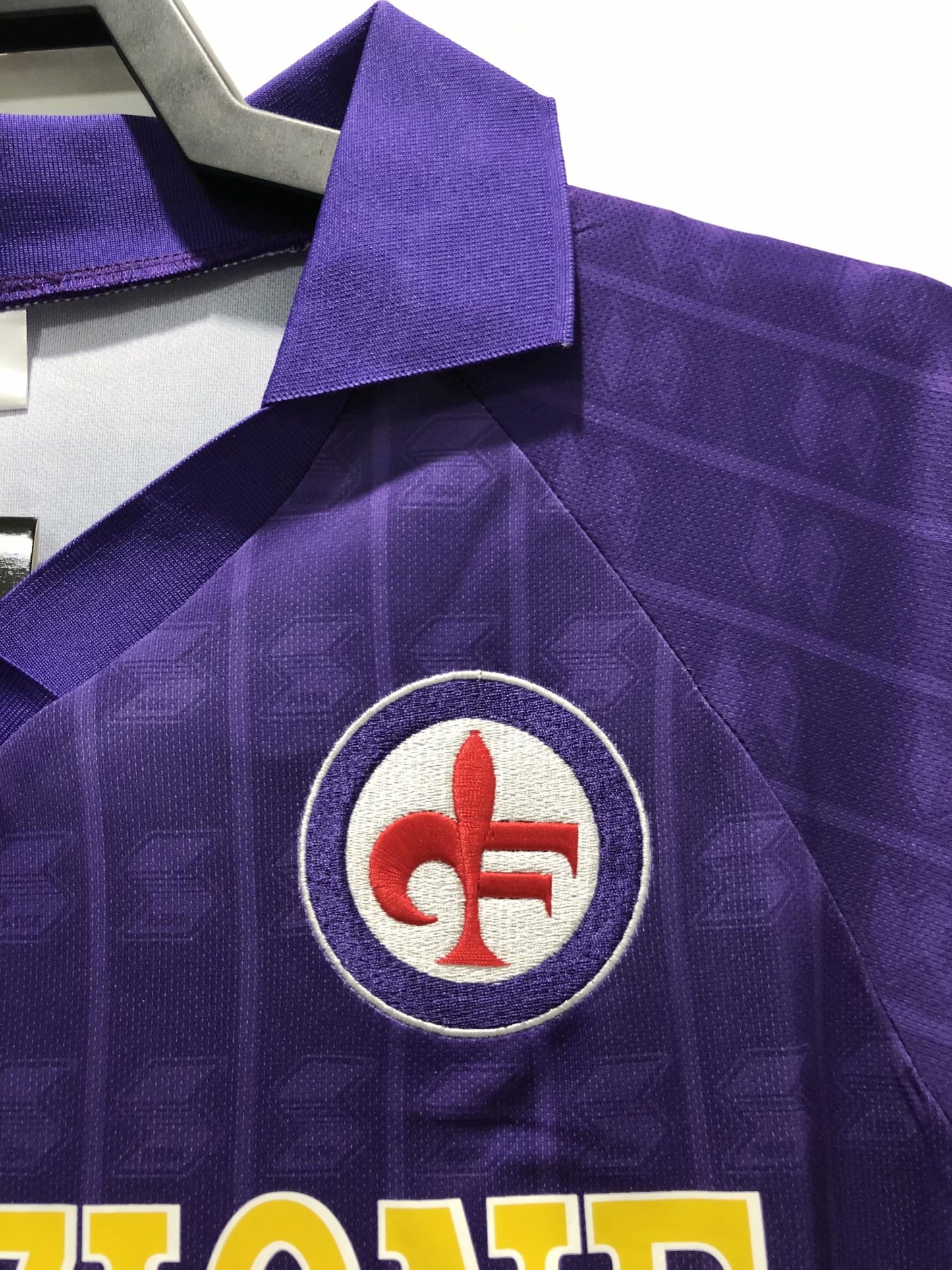 Retro Florence 1989/1990 Home Fan Version Football Jersey