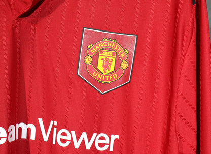 Manchester United 2022/2023 Home Player Version Football Jersey