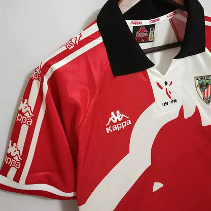 Retro Bilbao Athletic Club 1997/1998 Home Football Jersey