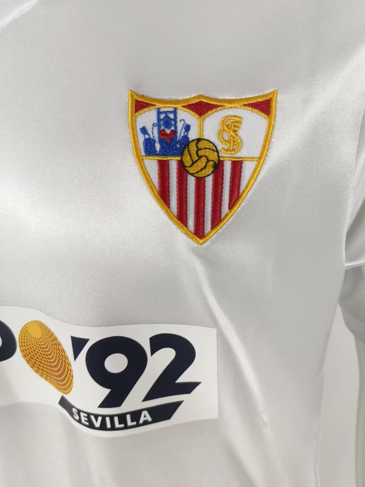 Retro Sevilla FC 1987/1990 Home Football Jersey