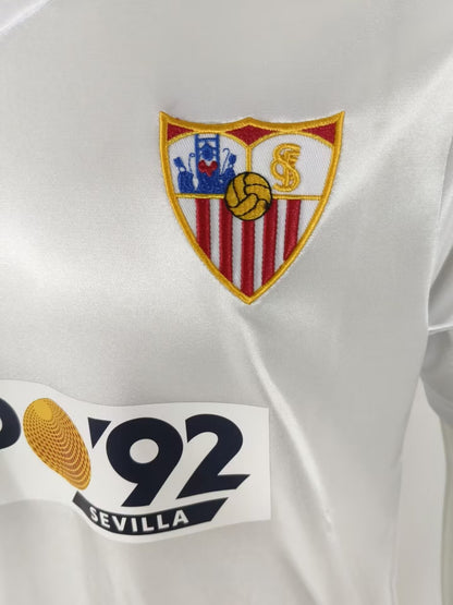 Retro Sevilla FC 1987/1990 Home Football Jersey