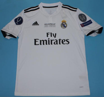Retro Real Madrid 2018/2019 Home Football Jersey