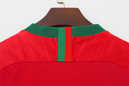 Retro Portugal 2018 Home Football Jersey