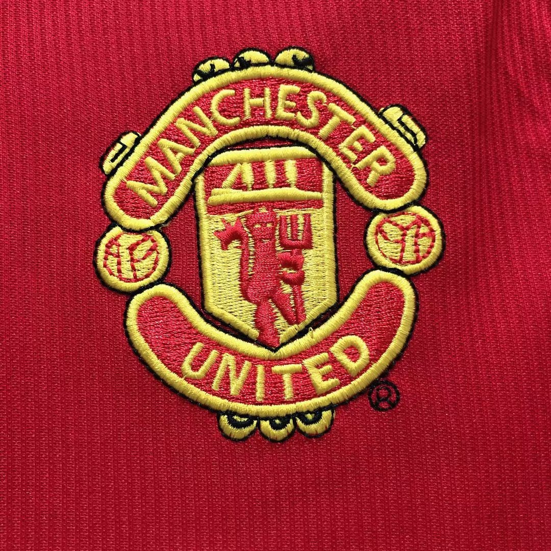 Retro Manchester united 1998 Home Football Jersey