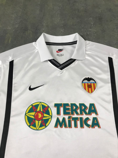 Retro valencia 2001/2002 Home Football Jersey