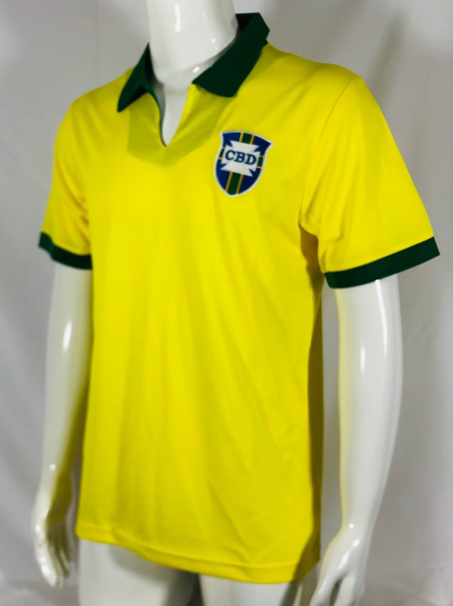 Retro Brazil 1950/1966 Home Fan Version Football Jersey