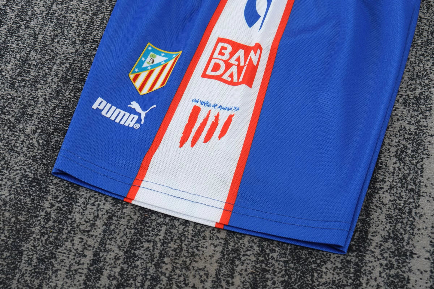 Retro Atlético de Madrid 1996/1997 Kids Home Fan Version Football Jersey