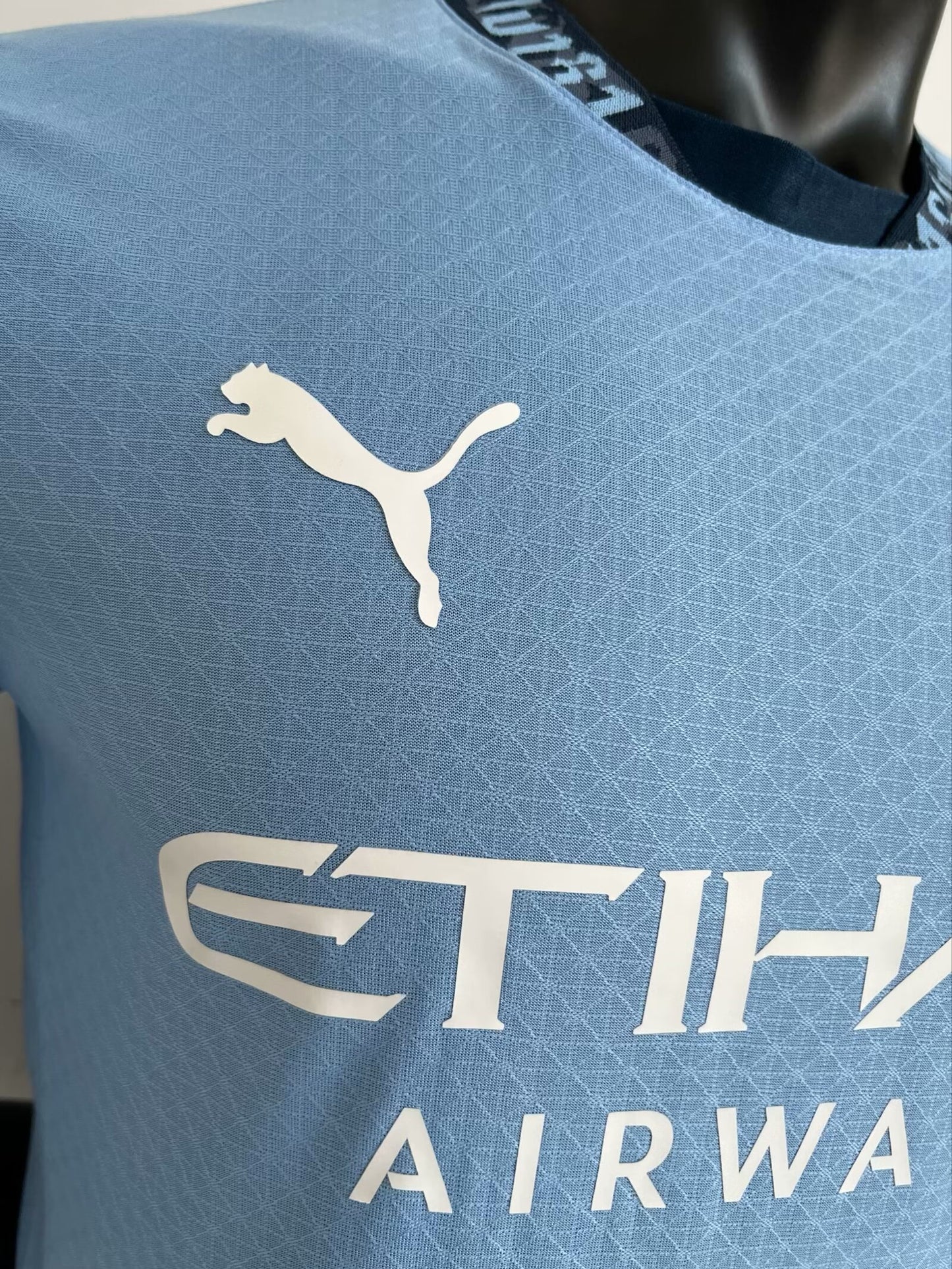 Manchester City 2024/2025 Home Player Version Football Jersey