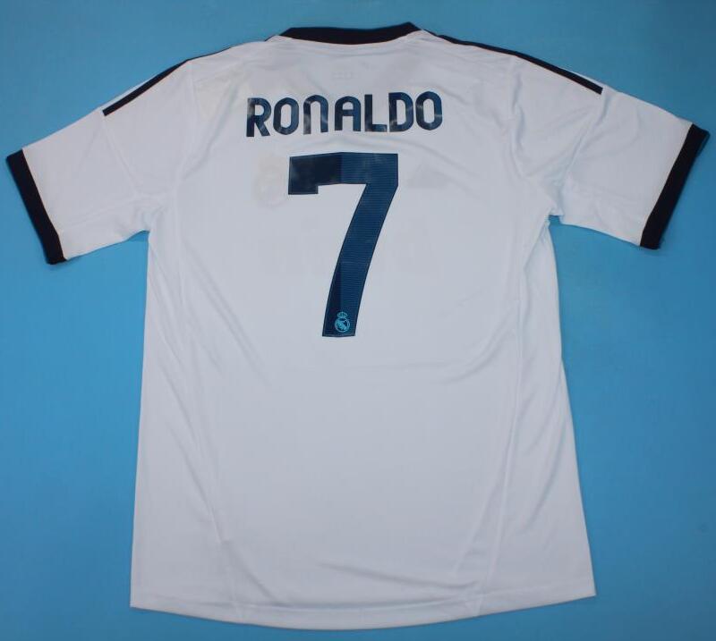 Retro Real Madrid 2012/2013 Home Player Version Football Jersey