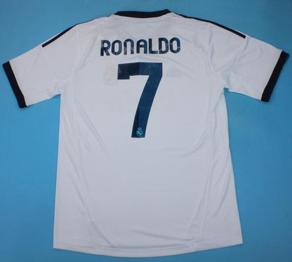 Retro Real Madrid 2012/2013 Home Player Version Football Jersey