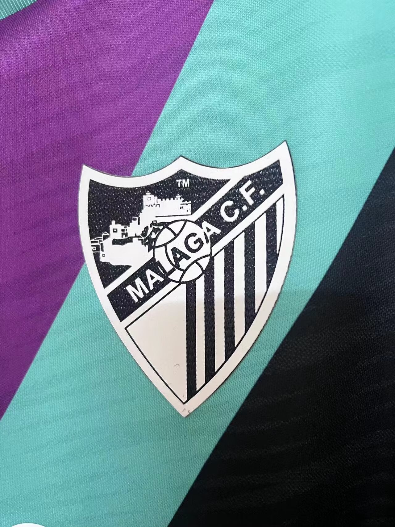 Málaga 2025/2026 Third Away Fan Version Football Jersey