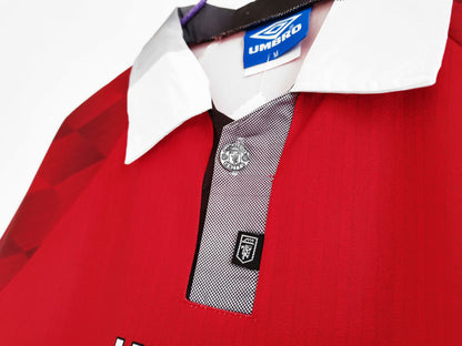 Retro Manchester united 1996/1997 Home Football Jersey