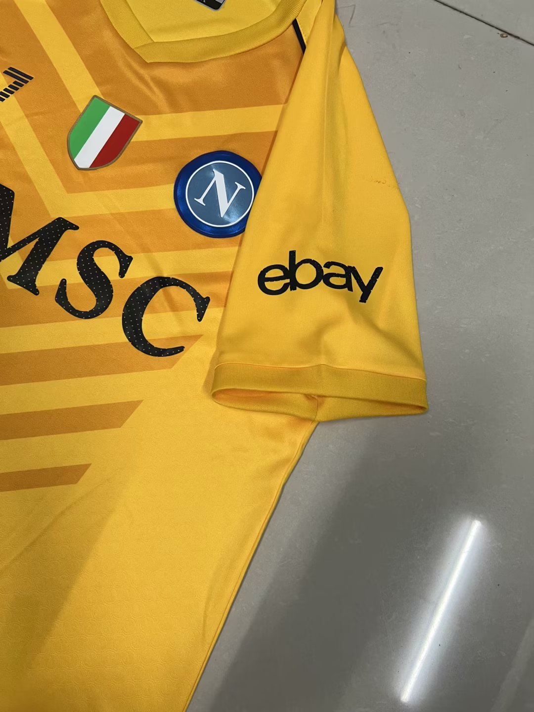 Napoli 2023/2024 Goalkeeper Fan Version Football Jersey