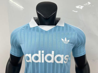 Adidas Clover Oasis POLO T-shirt Blue Jersey 2025-2026