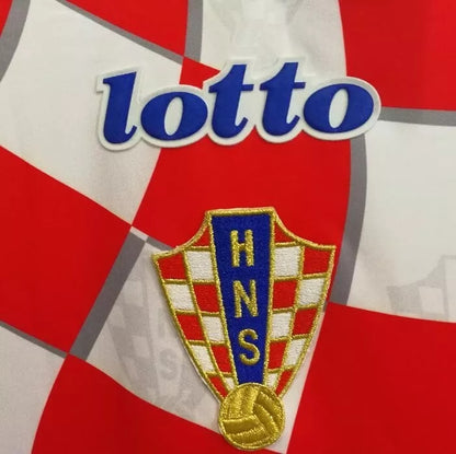 Retro Croatia 1998 Football Jersey