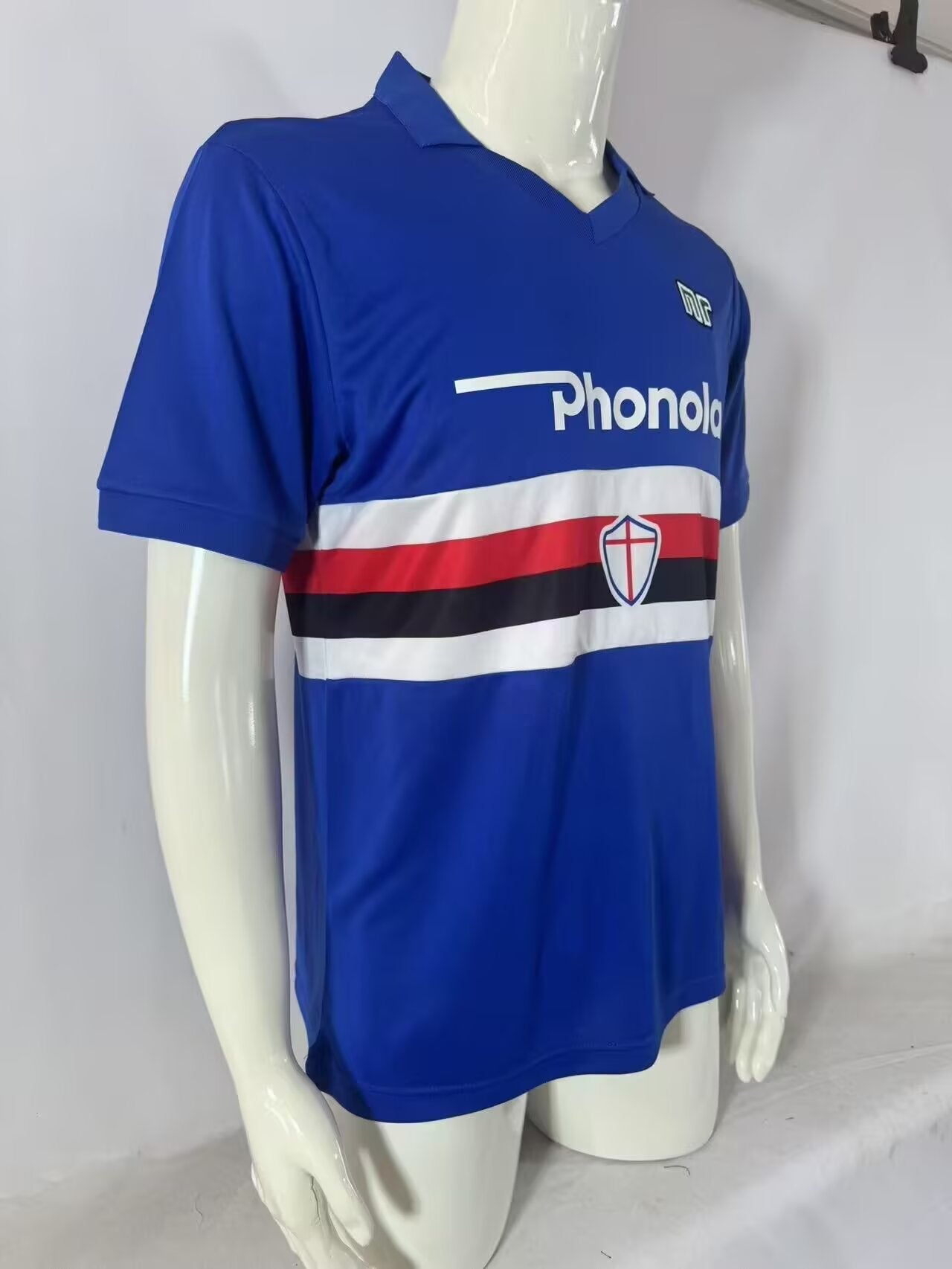 Retro Sampdoria 1984/1988 Fan Version Football Jersey