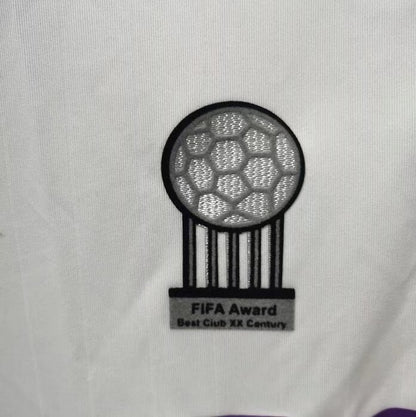 Retro real madrid 2006/2007 Home Long Sleeve Football Jersey