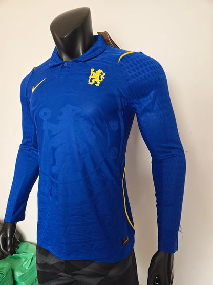 Chelsea 2026/2027 Home Long Sleeve Player Version Football Jersey