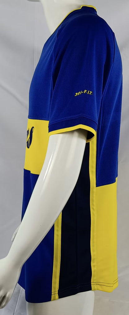 Retro Boca 2001/2002 Home Fan Version Football Jersey