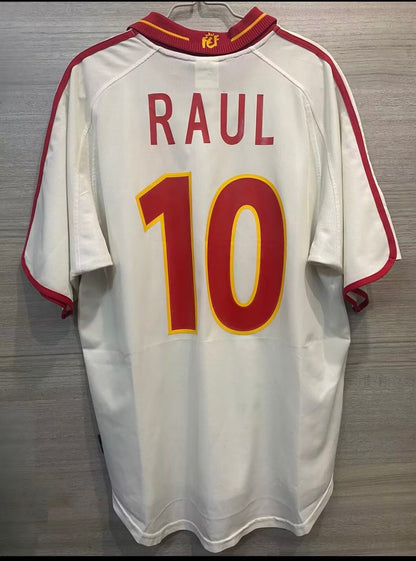 Retro Spain 2000 Away Football Jersey