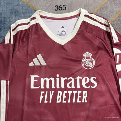 Real Madrid 2026/2027 Third Long Sleeve Fan Version Football Jersey