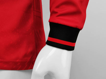 Retro Manchester united 1994/1996 Home Long Sleeve Football Jersey