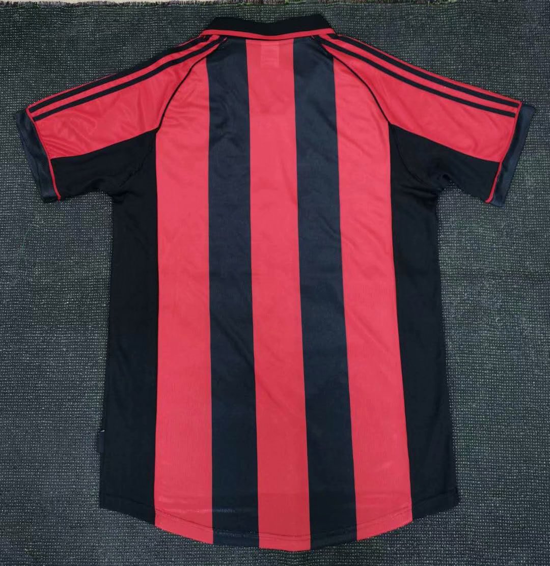 Retro AC Milan 1998/2000 Home Football Jersey