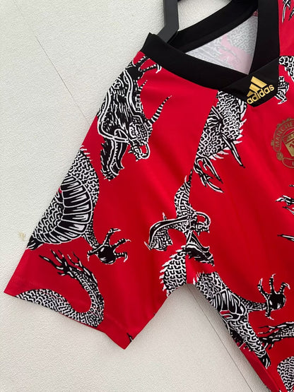 Retro Manchester united 2019/2020 Fan Version Football Jersey