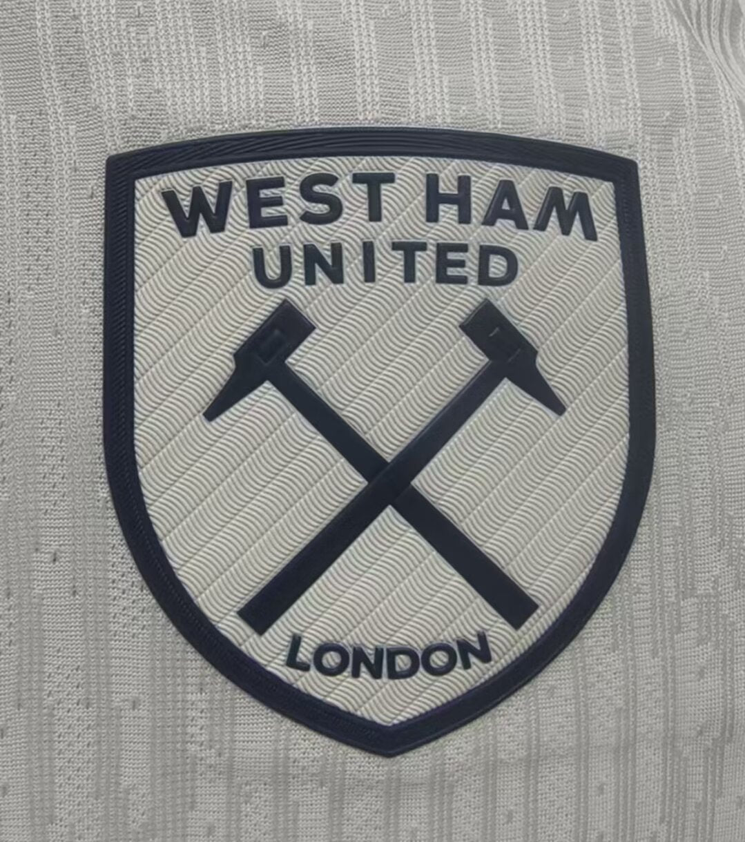 West Ham United 2025/2026 Away Player Version Football Jersey