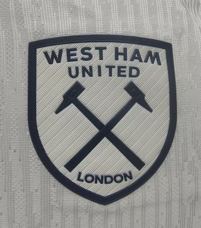 West Ham United 2025/2026 Away Player Version Football Jersey