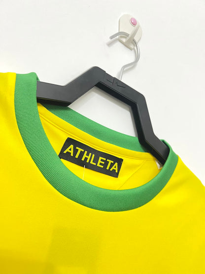 Retro Brazil 1970 Home Fan Version Football Jersey