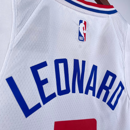 Los Angeles Clippers White #2 LRONARD NBA Season Jerseys 2023