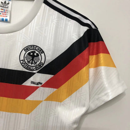 Retro Germany 1990 Home Football Jersey