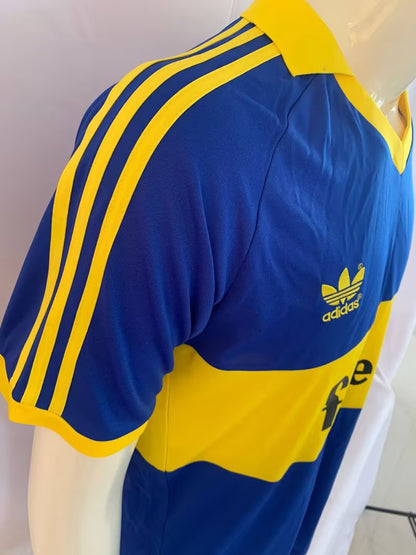 Retro Boca 1986/1988 Home Fan Version Football Jersey