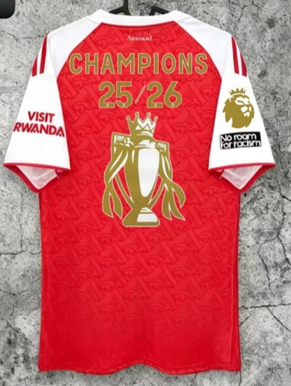 Arsenal 2025/2026 Home Player Version Football Jersey