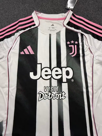 Juventus 2025/2026 Home Fan Version Football Jersey