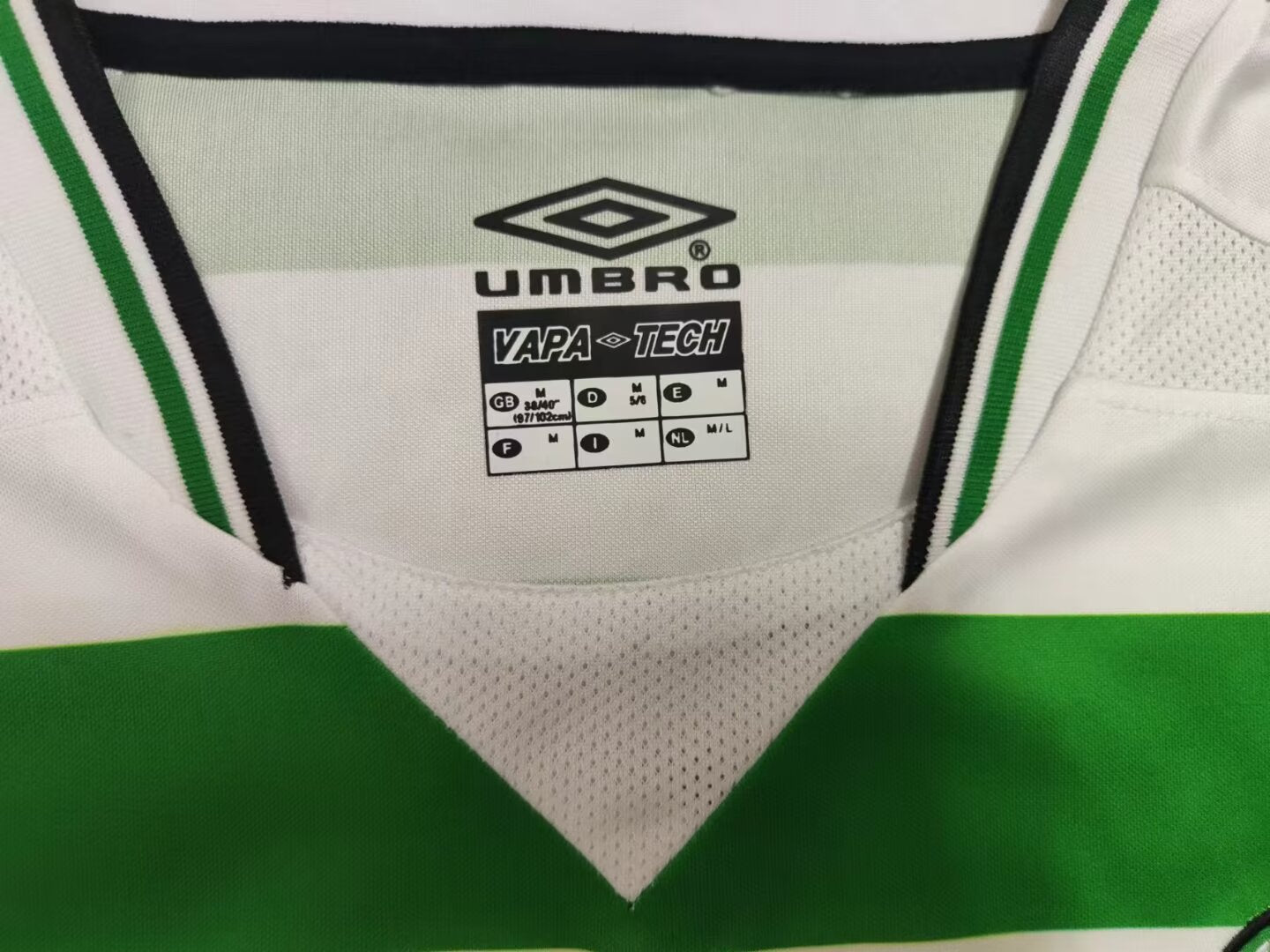 Retro Celtic 2001/2003 Home Football Jersey
