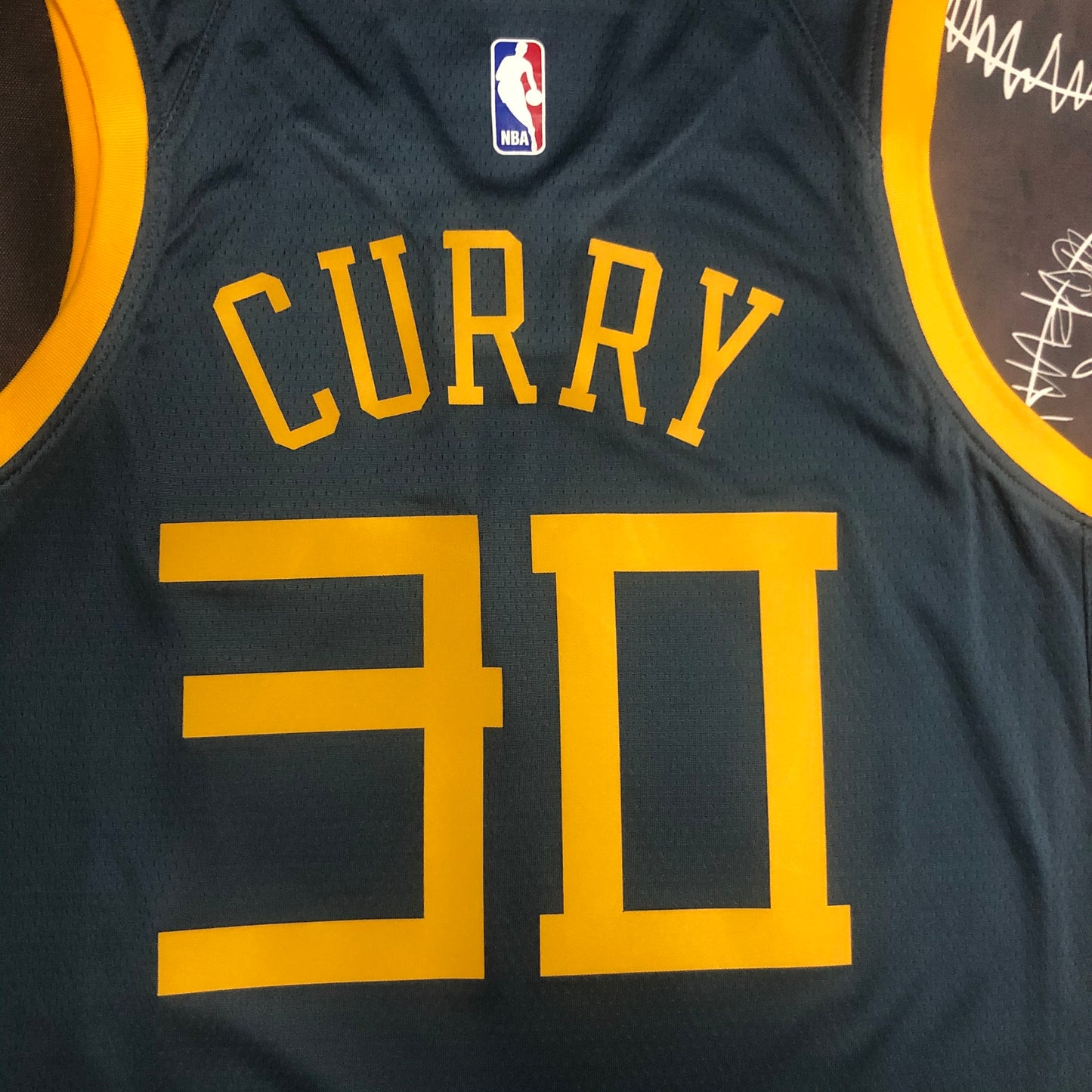 Retro Golden State Warriors 2018 Football Jersey