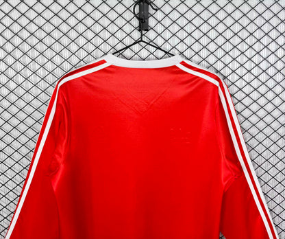 Retro Nottingham Forest Home Long Sleeve Jersey 1977-1980