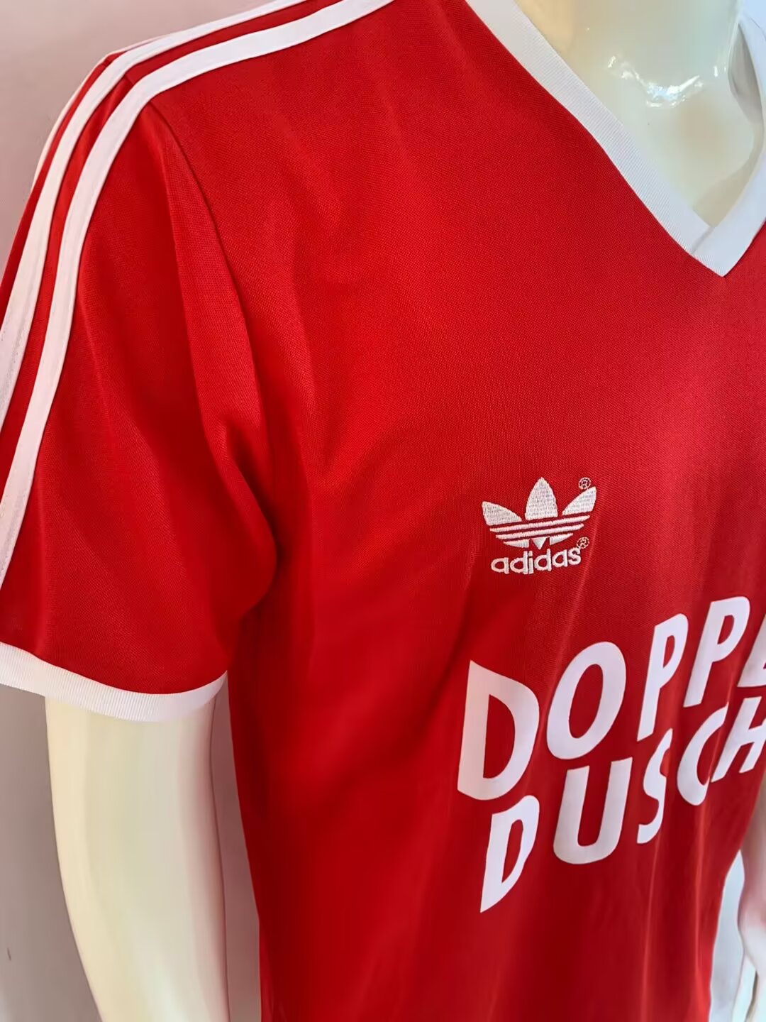 Koln 1985 Away Fan Version Football Jersey