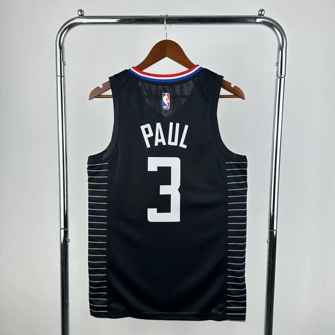 Los Angeles Clippers Black #3 PAUL NBA Season Jerseys