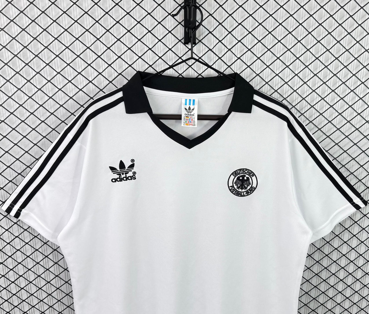 Retro Germany 1986 Home Fan Version Football Jersey
