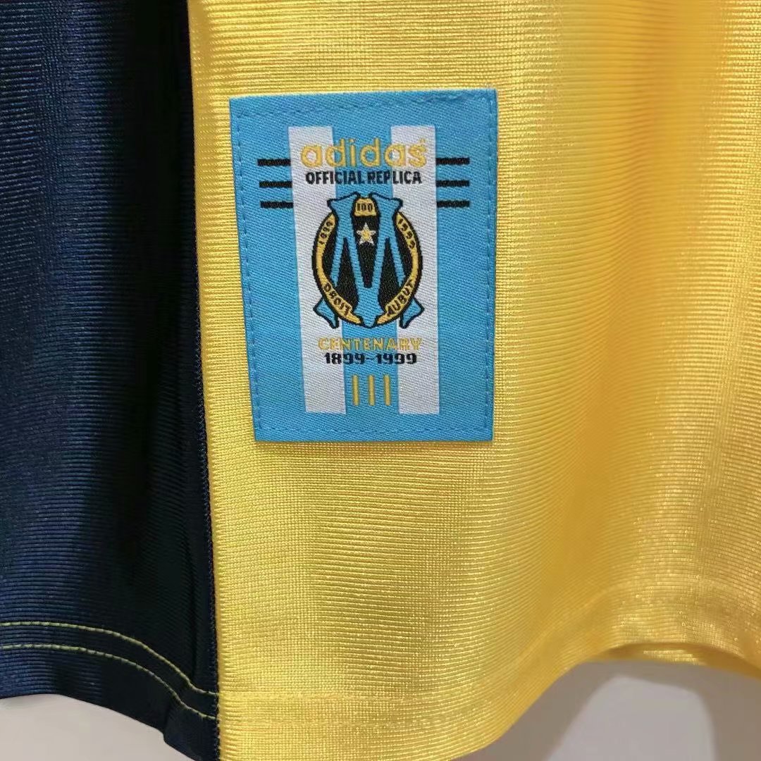 Retro Marseilles 1998/1999 Away Football Jersey
