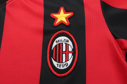 Retro AC Milan 1997/1998 Kids Home Football Jersey