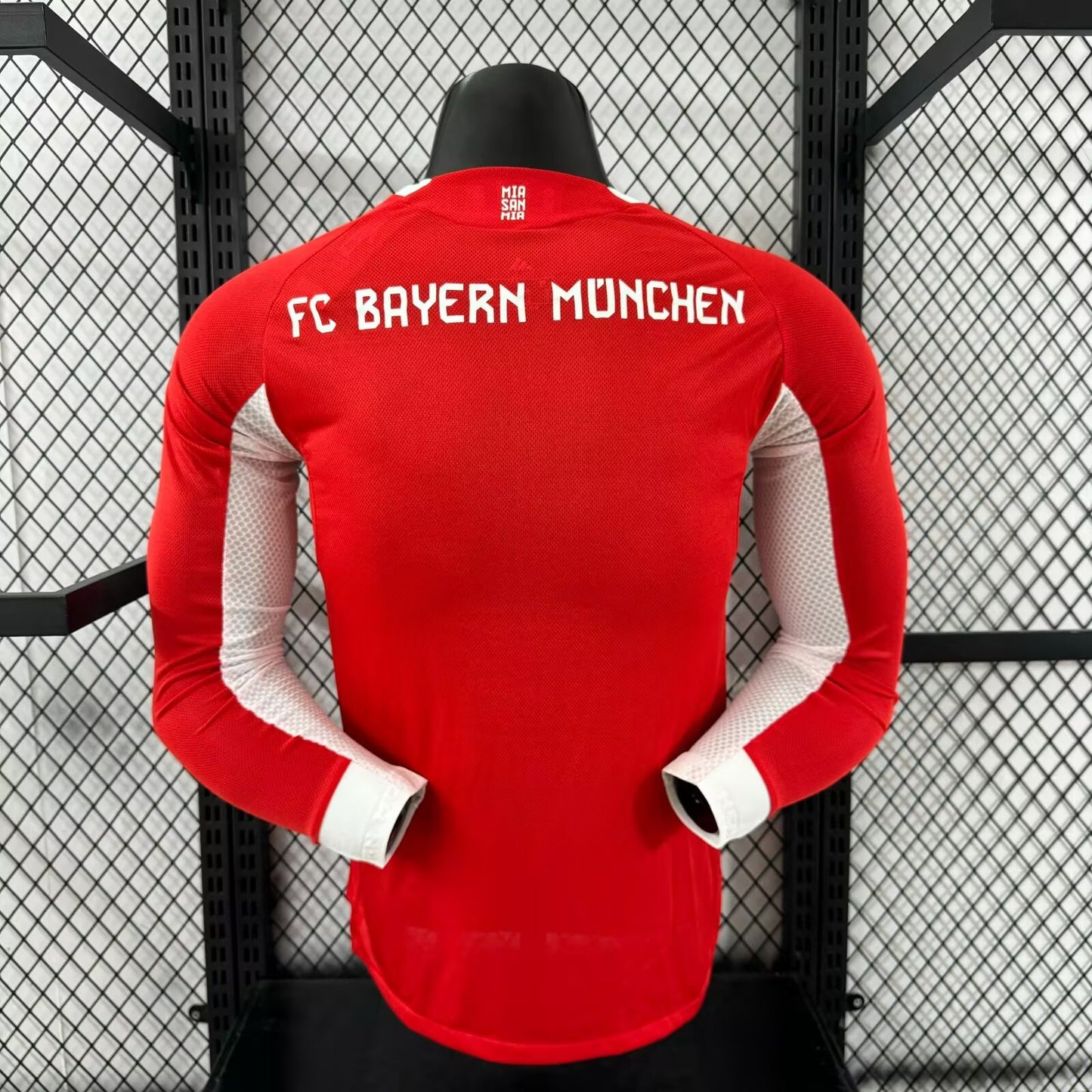 Bayern Munich 2025/2026 Home Long Sleeve Player Version Football Jersey