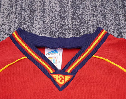 Retro Spain 1998 Kids Home Football Jersey