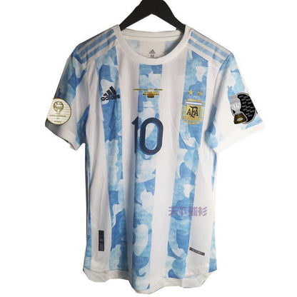 Argentina 2020/2021 Home Fan Version Football Jersey