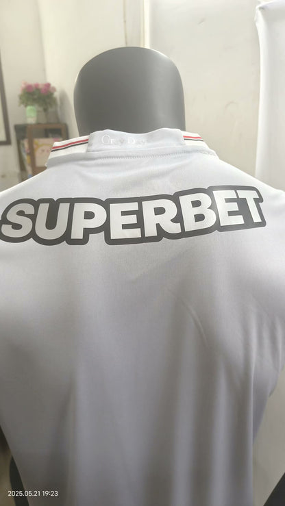 Sao Paulo 2025/2026 Away Player Version Football Jersey