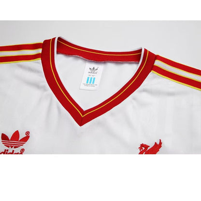 Retro Liverpool 1985/1987 Away Long Sleeve Football Jersey