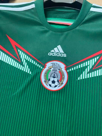 Retro Mexico 2014 Home Fan Version Football Jersey